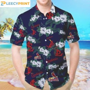 St Louis Cardinals Fans Tropical Hawaiian Shirt, Cardinals Hawaiian Shirt Unisex T-shirt, Sweatshirt, Hoodie, Long Sleeve Tee - T-Shirt, Sweatshirt, Hoodie