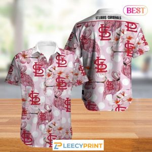 St Louis Cardinals Hawaiian Shirt Flower Summer Fans, Cardinals Hawaiian Shirt Unisex T-shirt, Sweatshirt, Hoodie, Long Sleeve Tee - T-Shirt, Sweatshirt, Hoodie