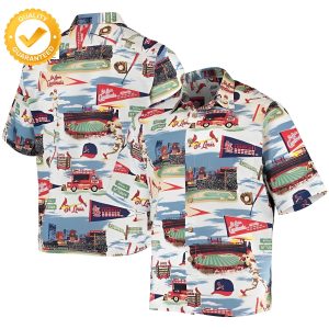St. Louis Cardinals Reyn Spooner Scenic Hawaiian Shirt, St Louis Cardinals Hawaiian Shirt Unisex T-shirt, Sweatshirt, Hoodie, Long Sleeve Tee - T-Shirt, Sweatshirt, Hoodie