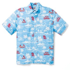 St Louis Cardinals Vintage MLB Graphic Print Hawaiian Shirt, Cardinals Hawaiian Shirt Unisex T-shirt, Sweatshirt, Hoodie, Long Sleeve Tee - T-Shirt, Sweatshirt, Hoodie