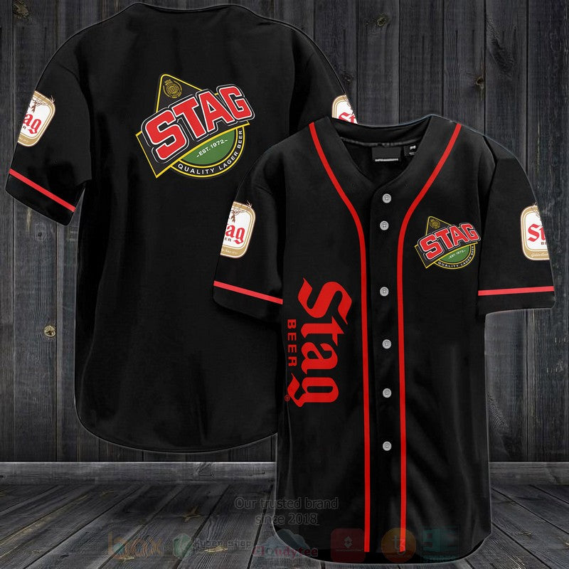 FASHION Stag Quality Lager Beer Baseball Jerseys Botton Shirt Unisex T-shirt, Sweatshirt, Hoodie, Long Sleeve Tee - T-Shirt, Sweatshirt, Hoodie