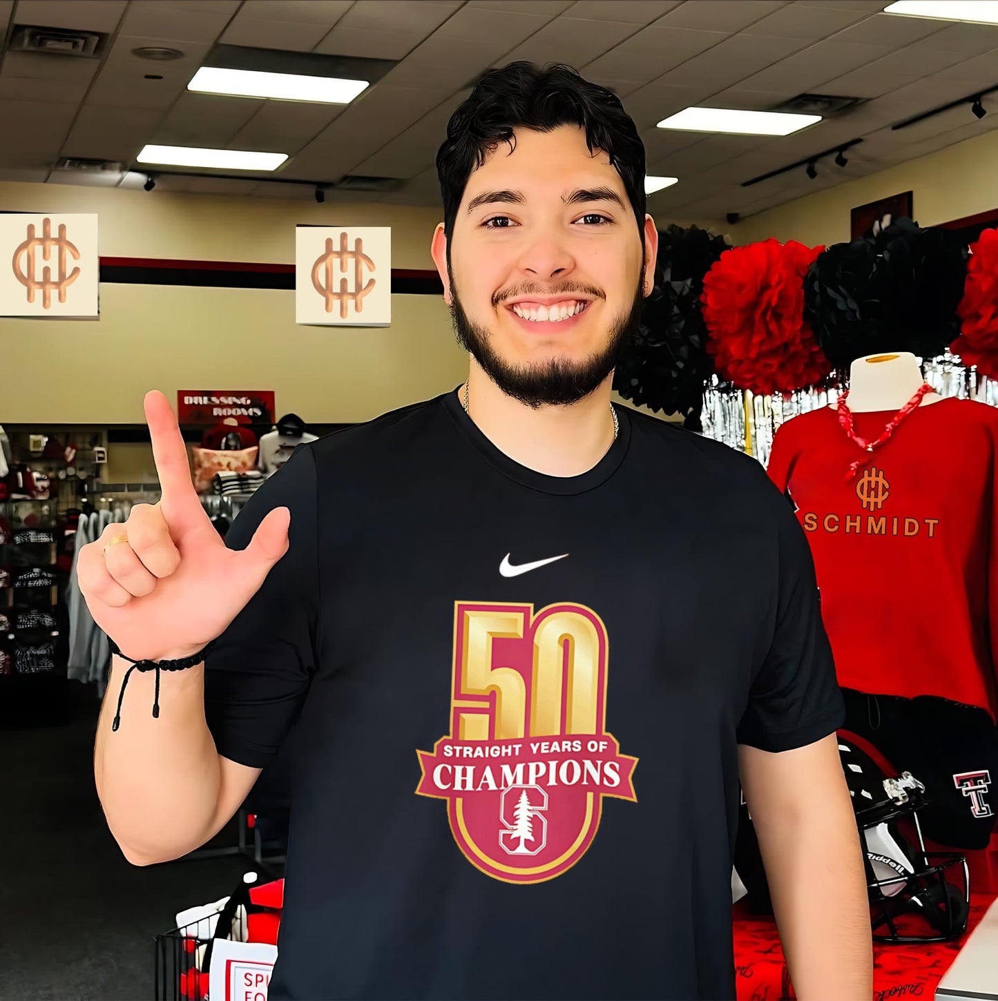 Stanford Cardinal 50 Straight Years of Champions shirt Unisex T-shirt, Sweatshirt, Hoodie, Long Sleeve Tee - T-Shirt, Sweatshirt, Hoodie