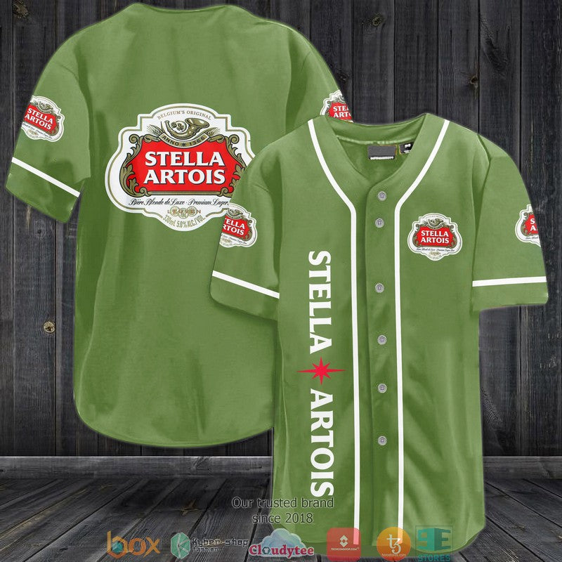 BEST Stella Artois Baseball Jersey Unisex T-shirt, Sweatshirt, Hoodie, Long Sleeve Tee - T-Shirt, Sweatshirt, Hoodie