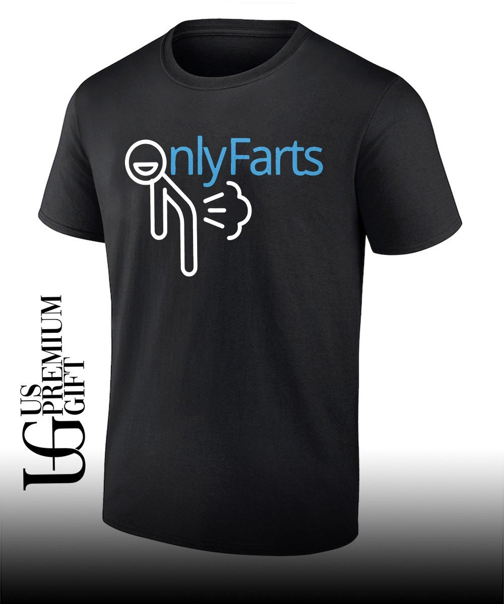 Stick Figure OnlyFarts shirt Unisex T-shirt, Sweatshirt, Hoodie, Long Sleeve Tee - T-Shirt, Sweatshirt, Hoodie