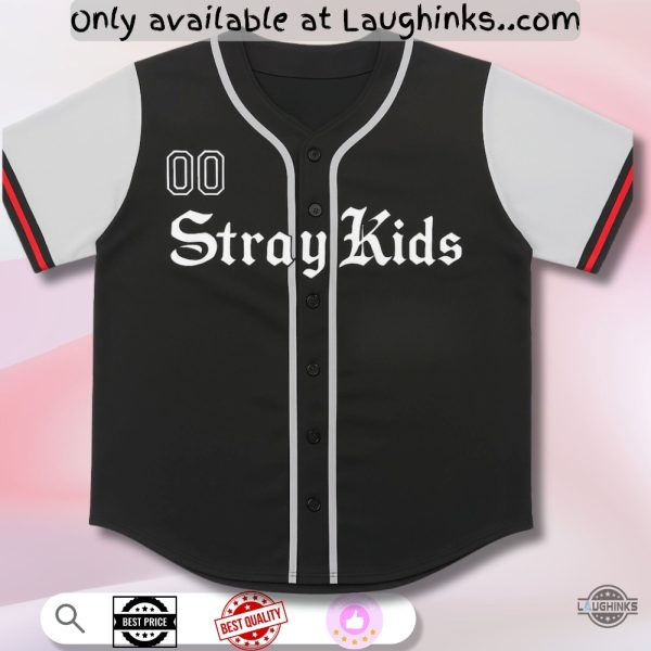 Stray Kids Personalized World Tour Dominate Japan 2025 Baseball Jersey Shirt Unisex T-shirt, Sweatshirt, Hoodie, Long Sleeve Tee - T-Shirt, Sweatshirt, Hoodie