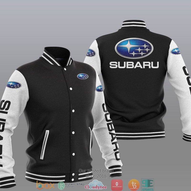 Subaru Car Brand Baseball Jacket Unisex T-shirt, Sweatshirt, Hoodie, Long Sleeve Tee - T-Shirt, Sweatshirt, Hoodie