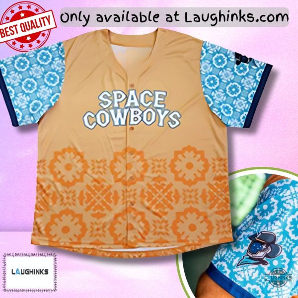 Sugar Land Space Cowboys Hispanic Heritage Baseball Jersey Shirt Giveaway 2025 September 20 - T-Shirt, Sweatshirt, Hoodie