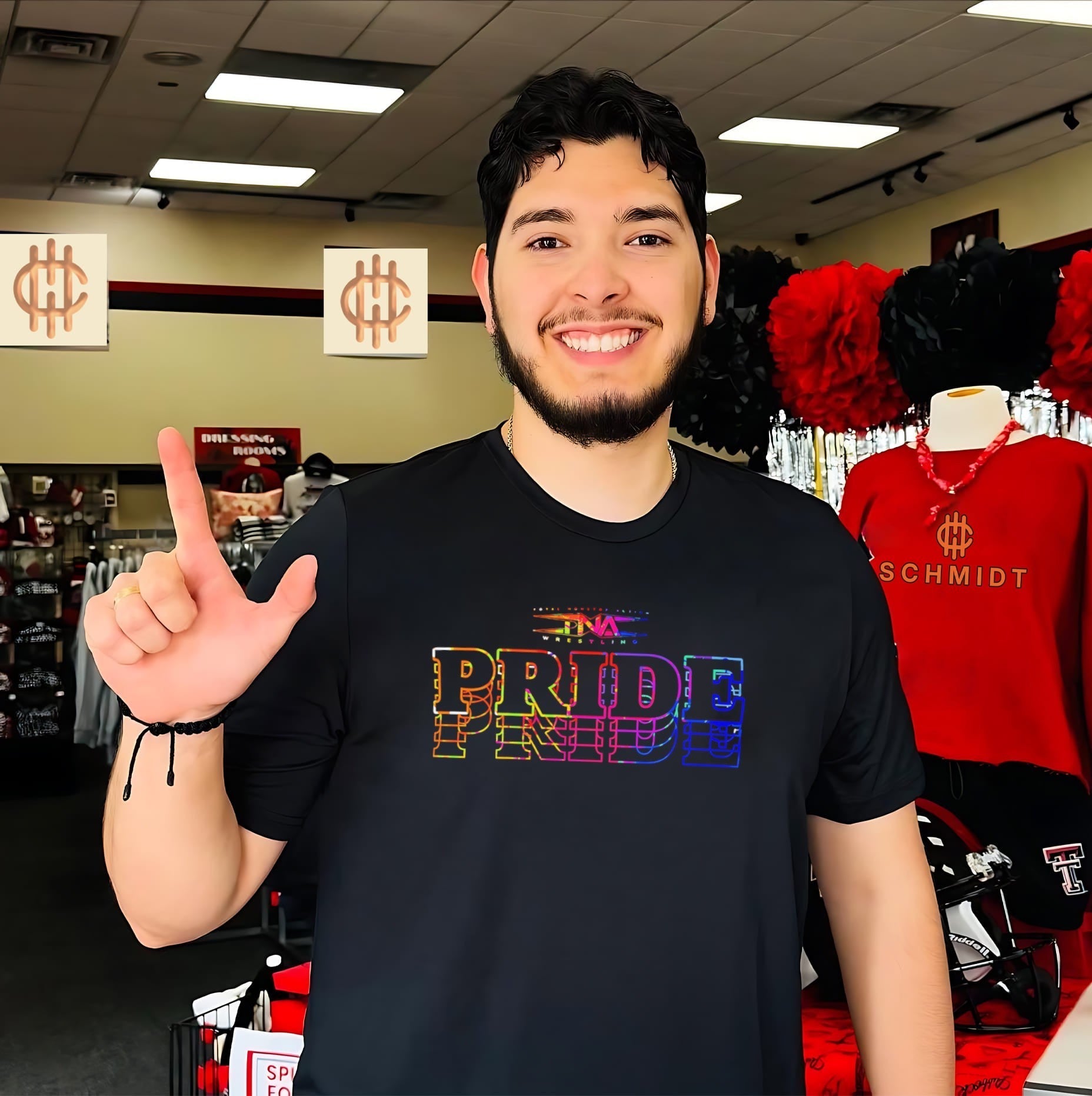 TNA Wrestling Pride 2026 LGBTQ shirt Unisex T-shirt, Sweatshirt, Hoodie, Long Sleeve Tee - T-Shirt, Sweatshirt, Hoodie