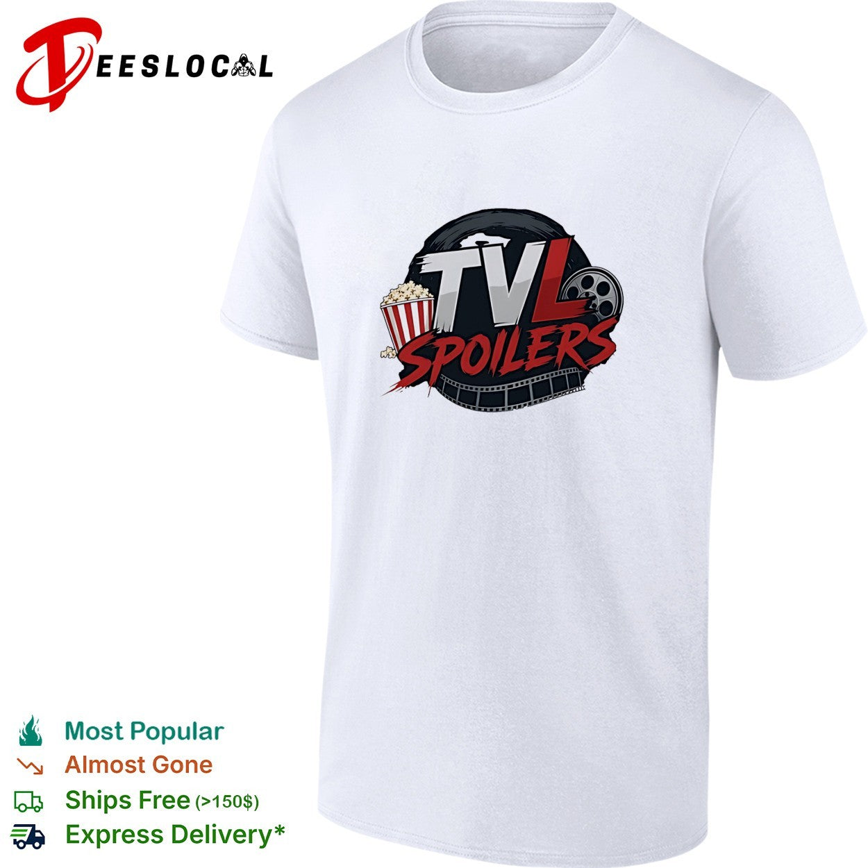 TVL Spoilers Movie Spoiler Lover Cinema shirt Unisex T-shirt, Sweatshirt, Hoodie, Long Sleeve Tee - T-Shirt, Sweatshirt, Hoodie