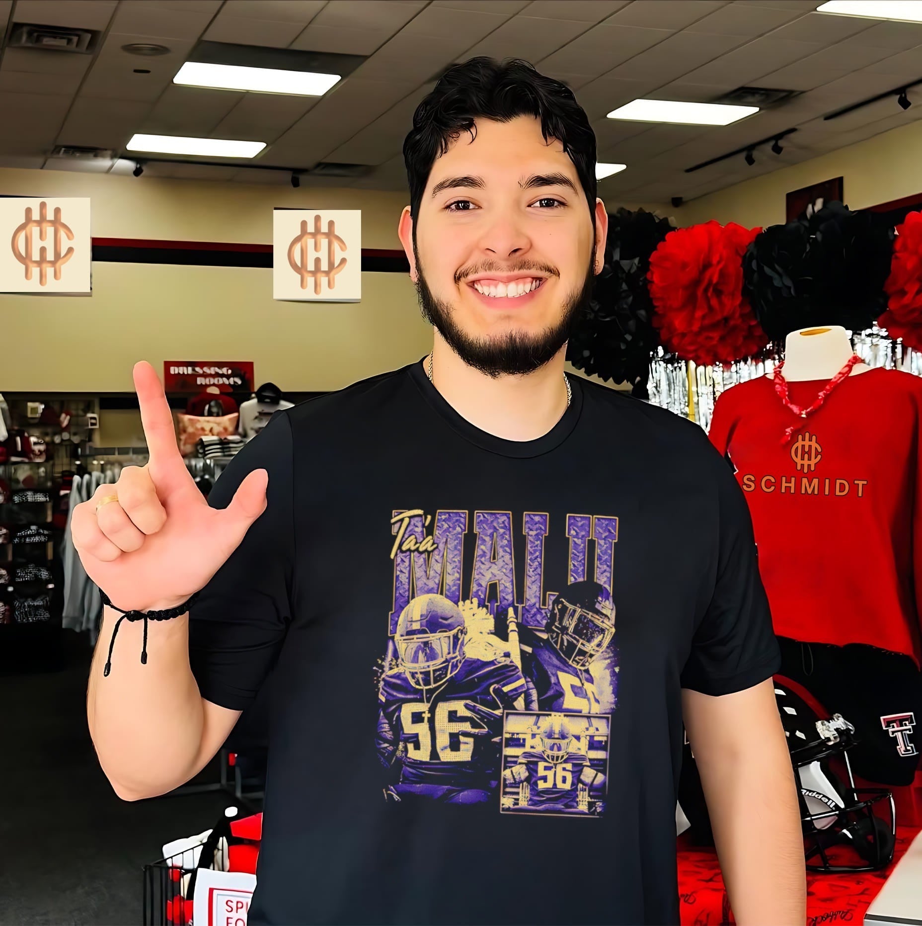 Taa Malu Football Player 56 athlete sports apparel shirt Unisex T-shirt, Sweatshirt, Hoodie, Long Sleeve Tee - T-Shirt, Sweatshirt, Hoodie