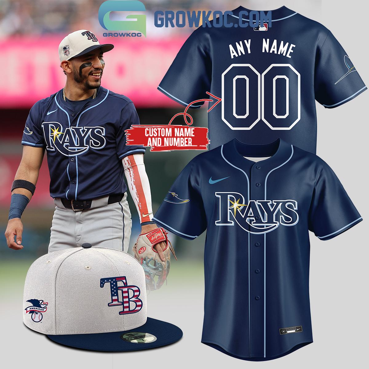 Tampa Bay Rays 2024 Fan Stars Personalized Baseball Jersey Unisex T-shirt, Sweatshirt, Hoodie, Long Sleeve Tee - T-Shirt, Sweatshirt, Hoodie