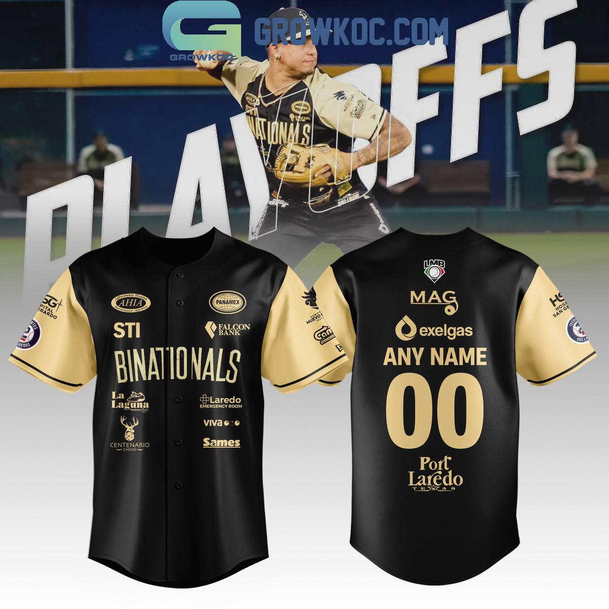 Tecolotes De Los Dos Laredos 2024 Home Personalized Baseball Jersey Unisex T-shirt, Sweatshirt, Hoodie, Long Sleeve Tee - T-Shirt, Sweatshirt, Hoodie