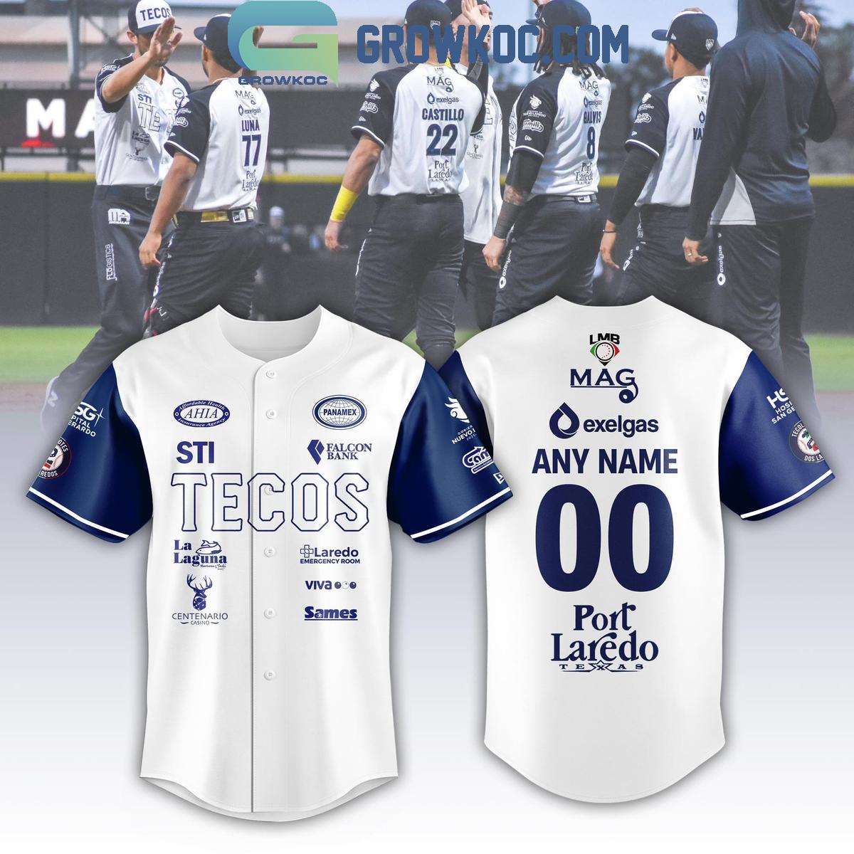 Tecolotes De Los Dos Laredos 2024 Mexico Personalized Baseball Jersey Unisex T-shirt, Sweatshirt, Hoodie, Long Sleeve Tee - T-Shirt, Sweatshirt, Hoodie