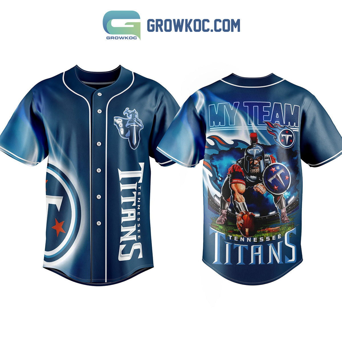 Tennessee Titans My Team Baseball Jersey Unisex T-shirt, Sweatshirt, Hoodie, Long Sleeve Tee - T-Shirt, Sweatshirt, Hoodie