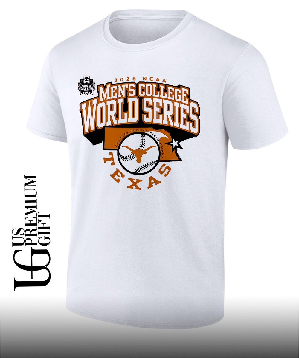 Texas Longhorns 2026 Baseball College World Series Bound T-shirt Unisex T-shirt, Sweatshirt, Hoodie, Long Sleeve Tee - T-Shirt, Sweatshirt, Hoodie
