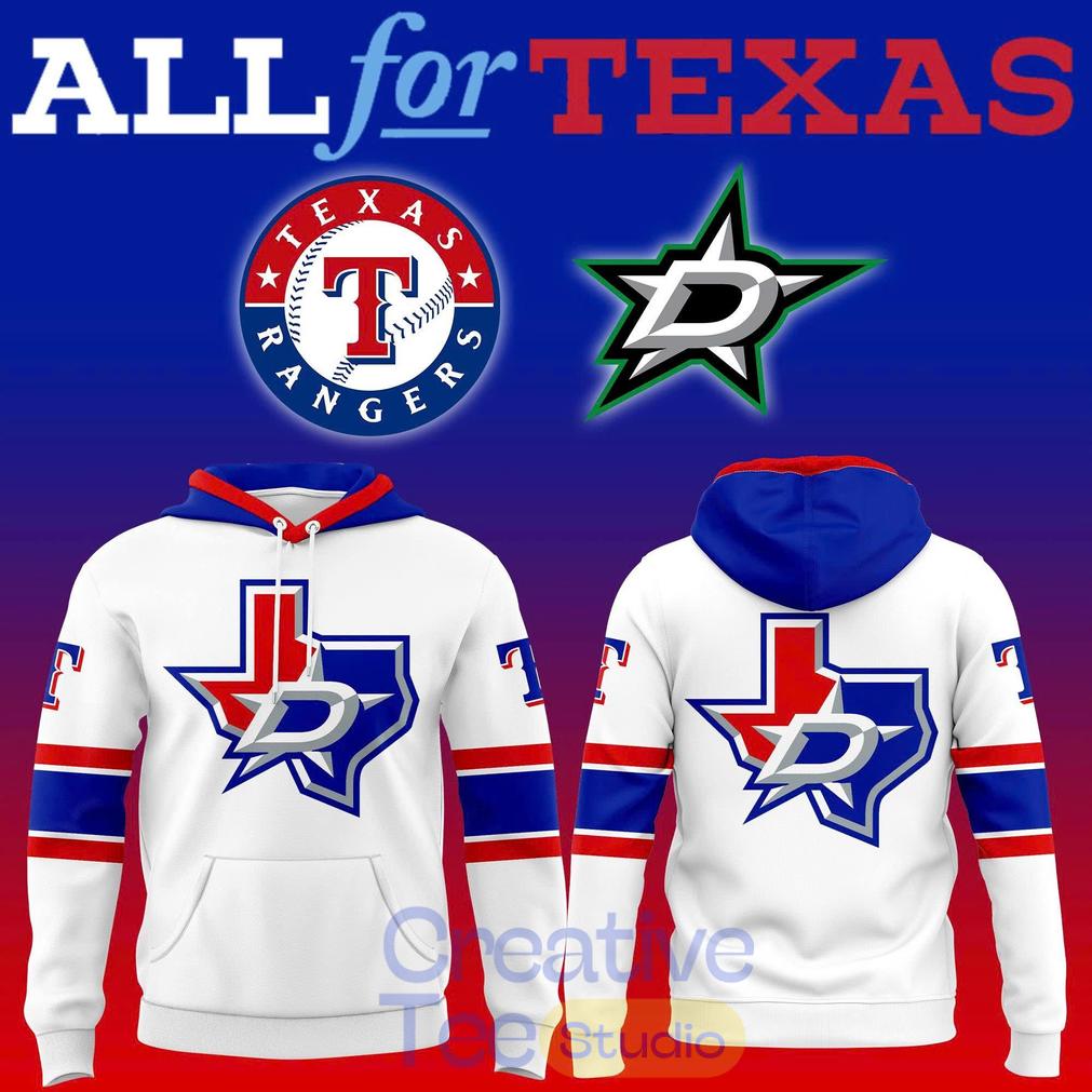 Texas Rangers x Dallas Stars Night 2026 Hoodie Unisex T-shirt, Sweatshirt, Hoodie, Long Sleeve Tee - T-Shirt, Sweatshirt, Hoodie