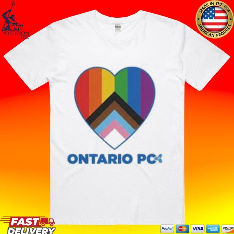 Ontario PC York Pride T-shirt Unisex T-shirt, Sweatshirt, Hoodie, Long Sleeve Tee - T-Shirt, Sweatshirt, Hoodie