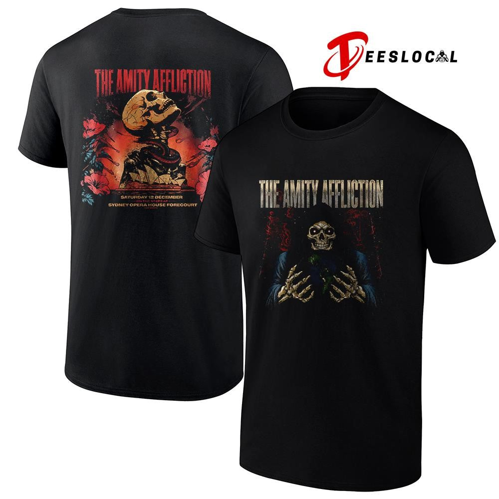 The Amity affliction Sydney Opera House forecourt graphic shirt Unisex T-shirt, Sweatshirt, Hoodie, Long Sleeve Tee - T-Shirt, Sweatshirt, Hoodie