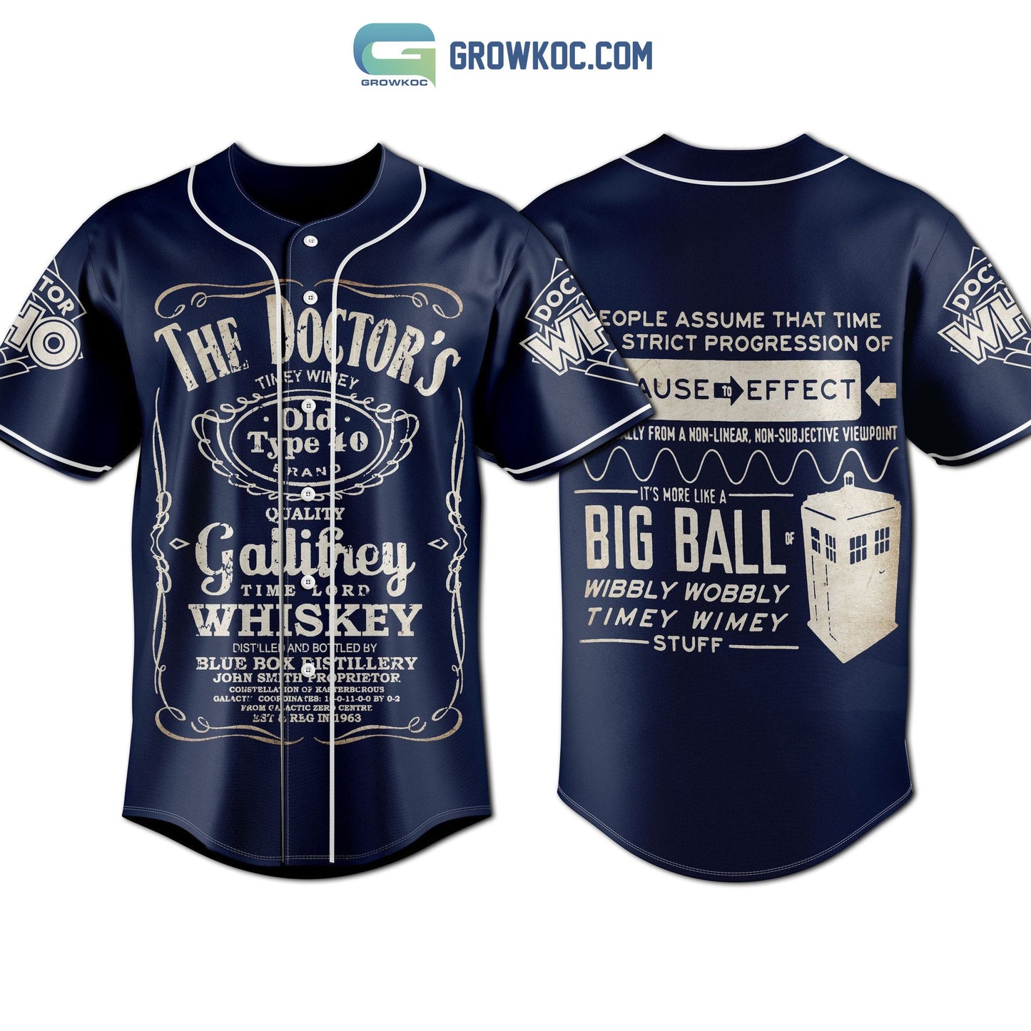 The Doctor Who Big Ball Of Wibbly Wobbly Timey Wimey Stuff Baseball Jersey Unisex T-shirt, Sweatshirt, Hoodie, Long Sleeve Tee - T-Shirt, Sweatshirt, Hoodie