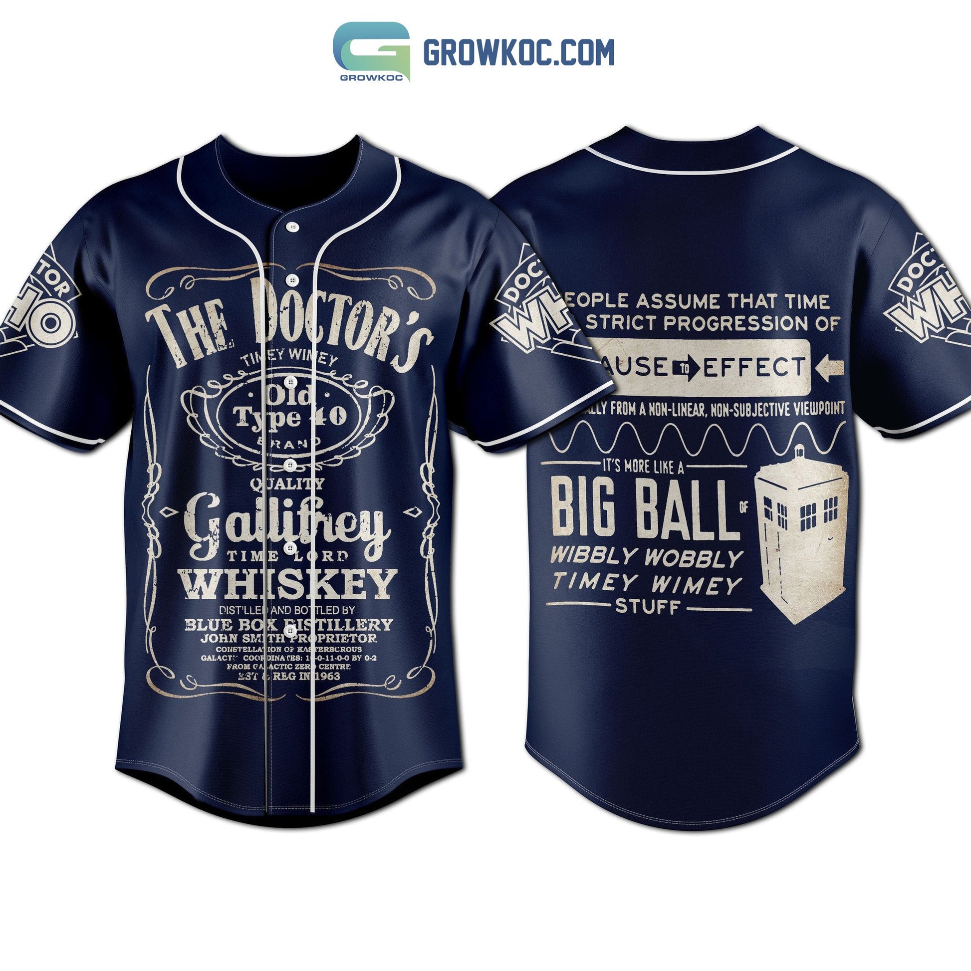 The Doctor Who Big Ball Of Wibbly Wobbly Timey Wimey Stuff Baseball Jersey Unisex T-shirt, Sweatshirt, Hoodie, Long Sleeve Tee - T-Shirt, Sweatshirt, Hoodie