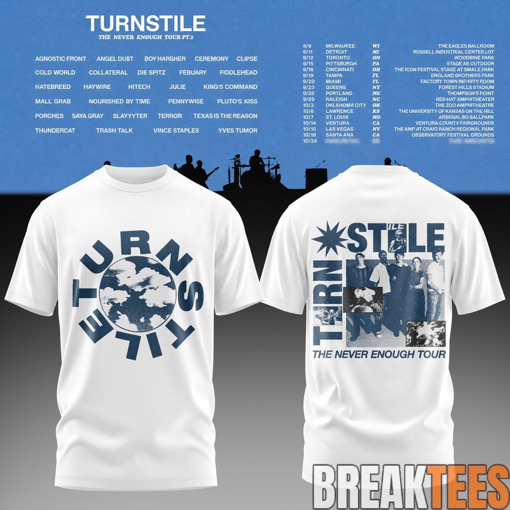 The Never Enough Tour Pt. 2 Tee Unisex T-shirt, Sweatshirt, Hoodie, Long Sleeve Tee - T-Shirt, Sweatshirt, Hoodie