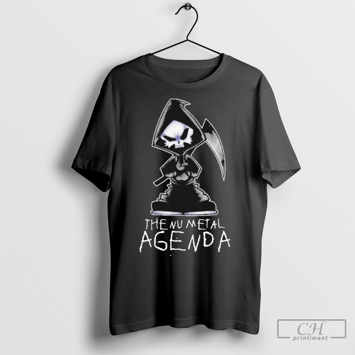 Nu Metal Agenda Skull Reaper T-Shirts, Hoodie, Sweatshirt - T-Shirt, Sweatshirt, Hoodie