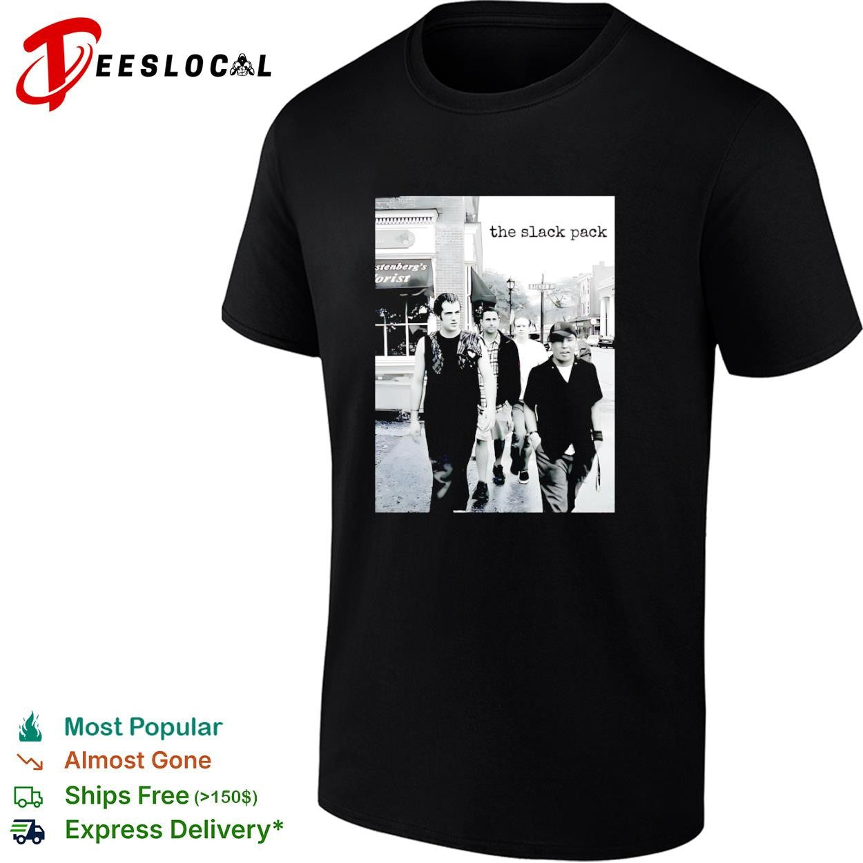 The Slack Pack vintage indie rock band walking photo shirt Unisex T-shirt, Sweatshirt, Hoodie, Long Sleeve Tee - T-Shirt, Sweatshirt, Hoodie