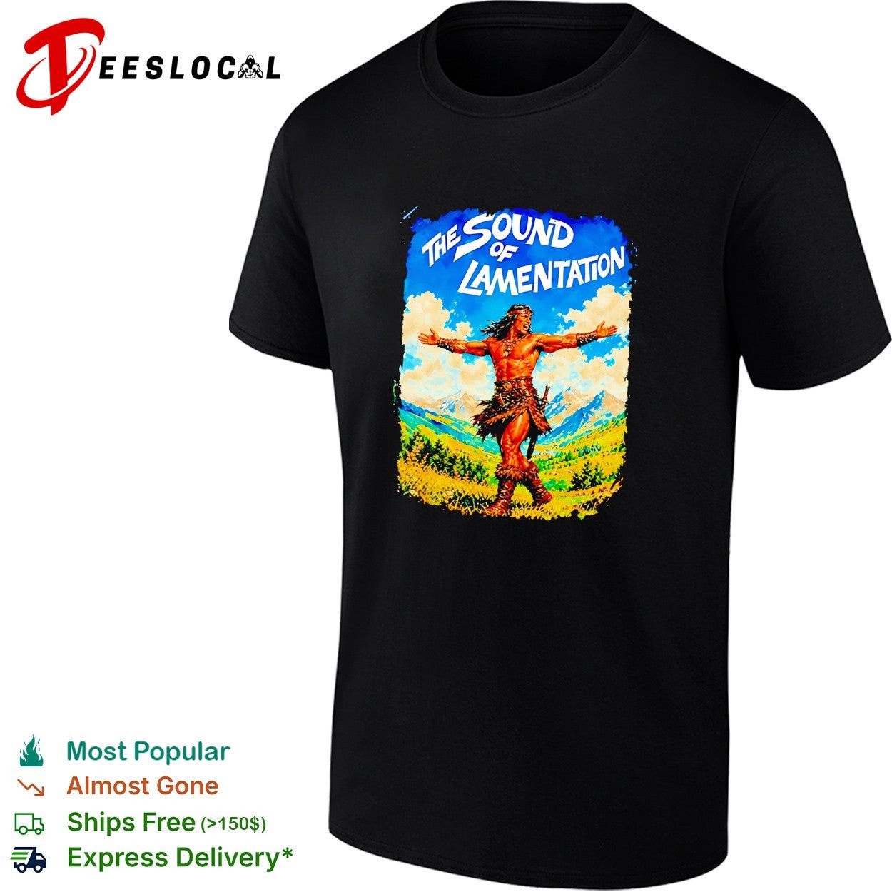 The sound of lamentation shirt Unisex T-shirt, Sweatshirt, Hoodie, Long Sleeve Tee - T-Shirt, Sweatshirt, Hoodie