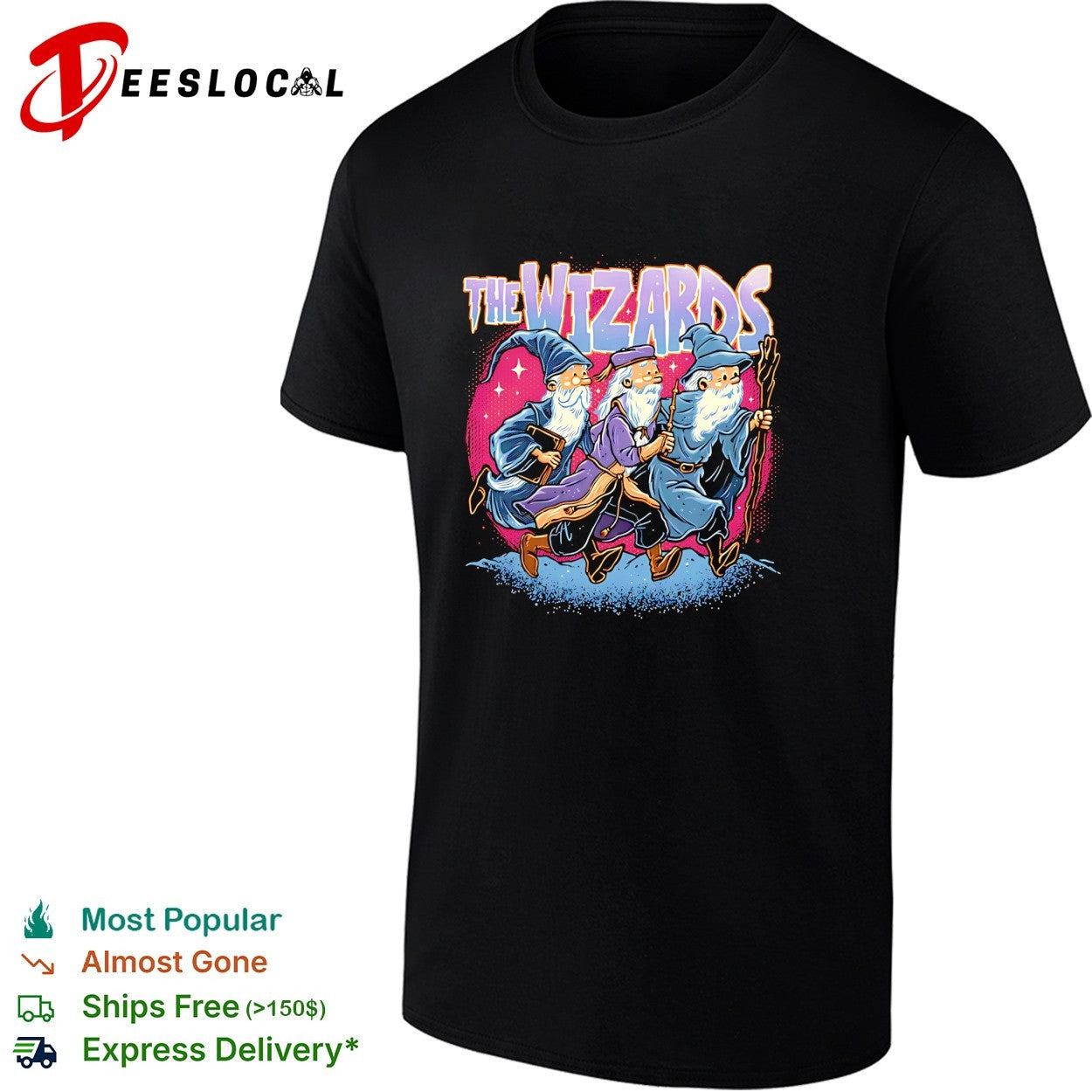 The wizards running shirt Unisex T-shirt, Sweatshirt, Hoodie, Long Sleeve Tee - T-Shirt, Sweatshirt, Hoodie