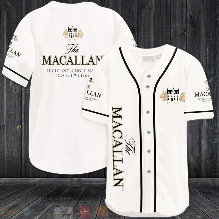 FASHION The Macallan Baseball Jerseys Botton Shirt Unisex T-shirt, Sweatshirt, Hoodie, Long Sleeve Tee - T-Shirt, Sweatshirt, Hoodie