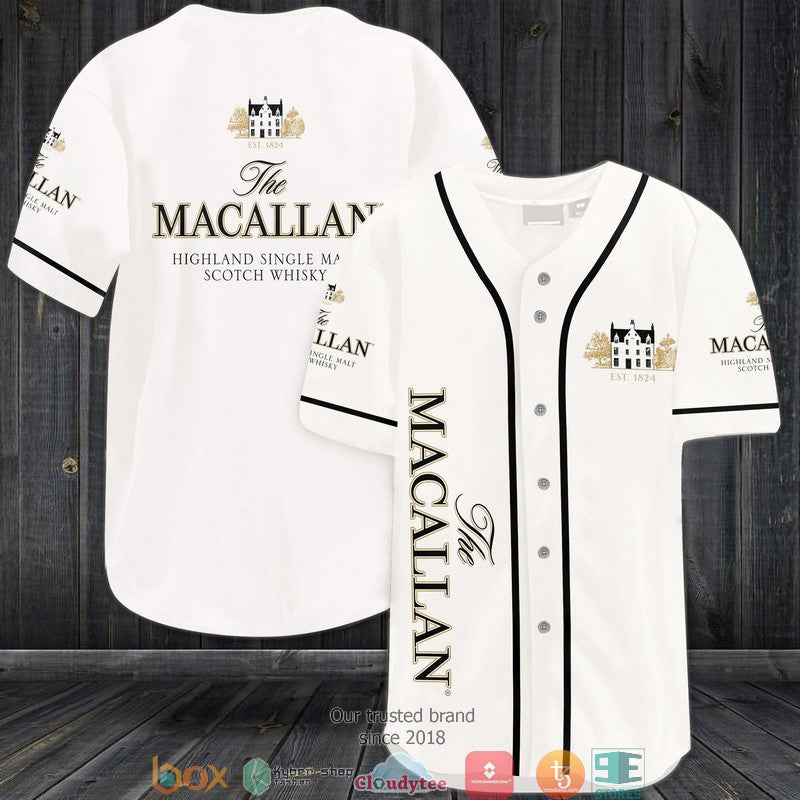 BEST The Macallan Baseball Jersey Unisex T-shirt, Sweatshirt, Hoodie, Long Sleeve Tee - T-Shirt, Sweatshirt, Hoodie