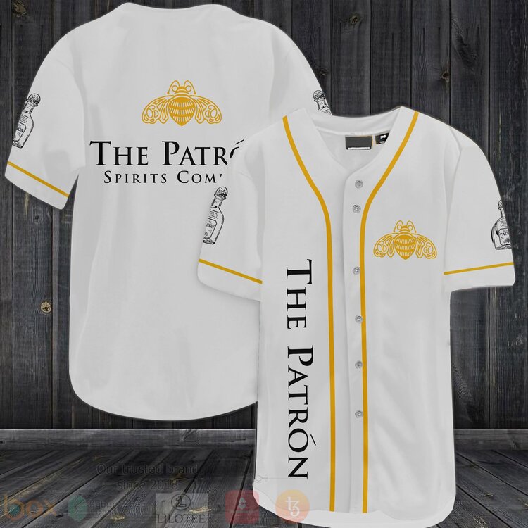 FASHION The Patron Spirits Company Baseball Jerseys Botton Shirt Unisex T-shirt, Sweatshirt, Hoodie, Long Sleeve Tee - T-Shirt, Sweatshirt, Hoodie