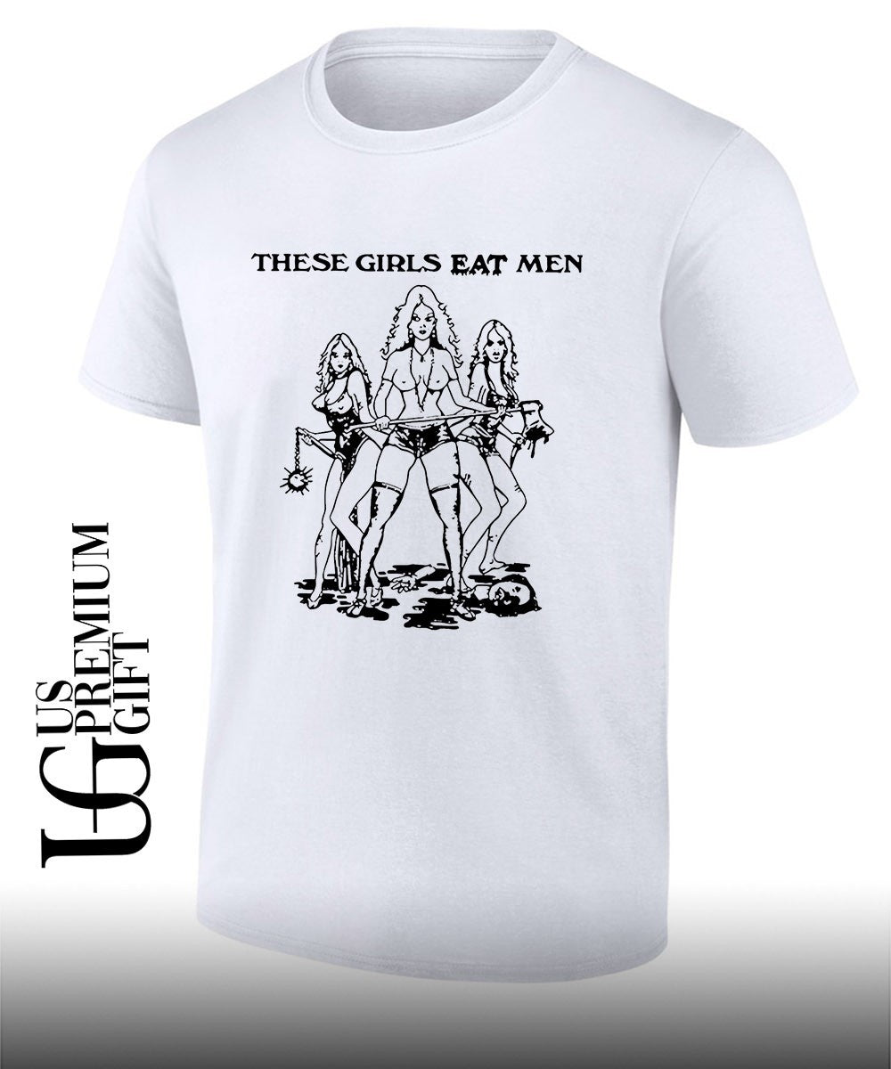 These girls eat men cannibal girls shirt Unisex T-shirt, Sweatshirt, Hoodie, Long Sleeve Tee - T-Shirt, Sweatshirt, Hoodie