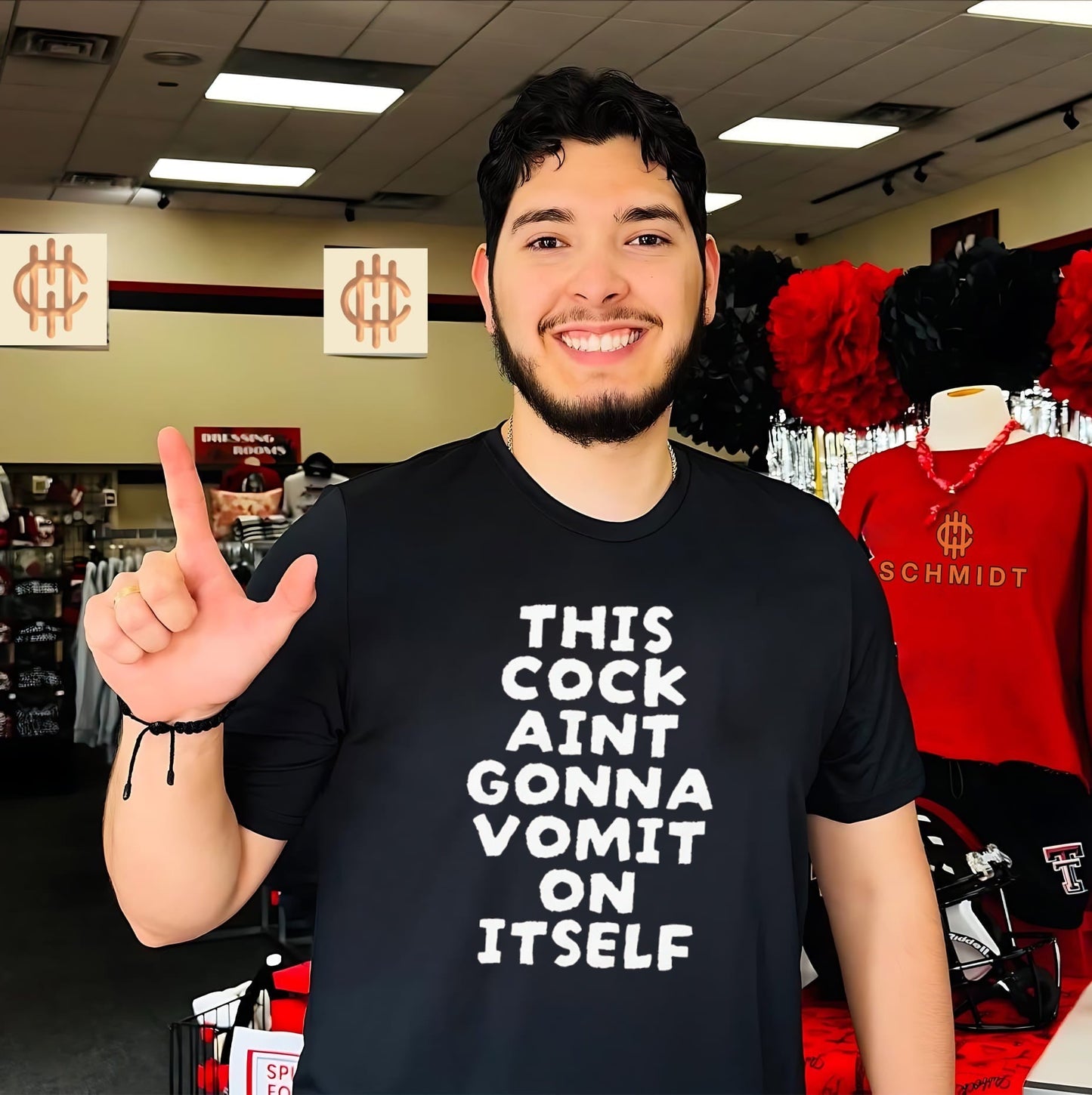 This Cock Aint Gonna Vomit on Itself Funny Chicken shirt Unisex T-shirt, Sweatshirt, Hoodie, Long Sleeve Tee - T-Shirt, Sweatshirt, Hoodie
