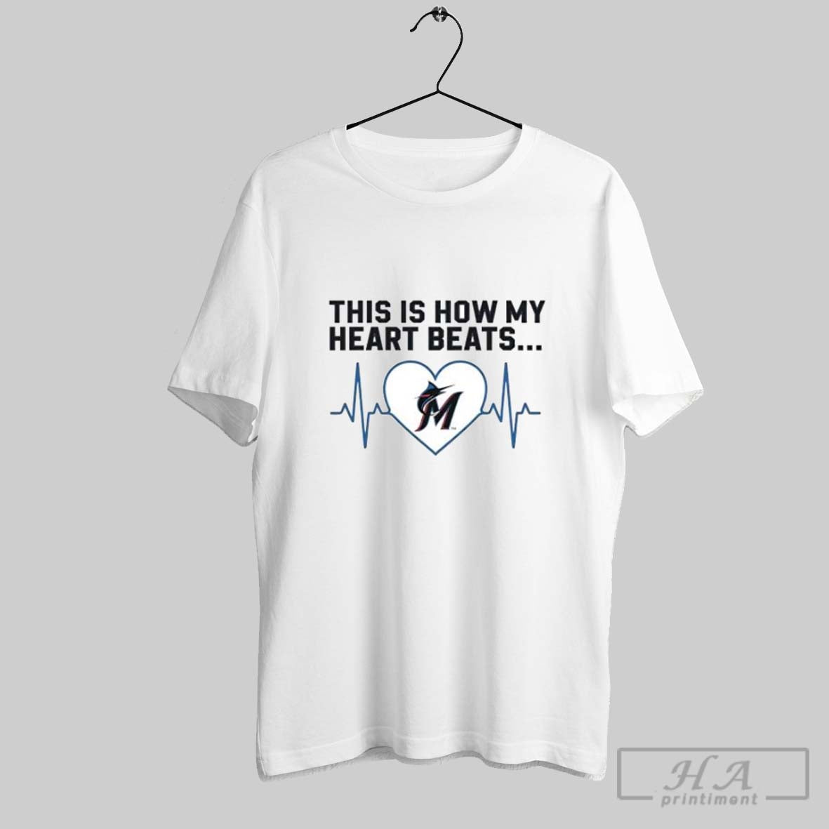 This Is How My Heart Beats Miami Marlins T-Shirts, Hoodie, Sweatshirt - T-Shirt, Sweatshirt, Hoodie