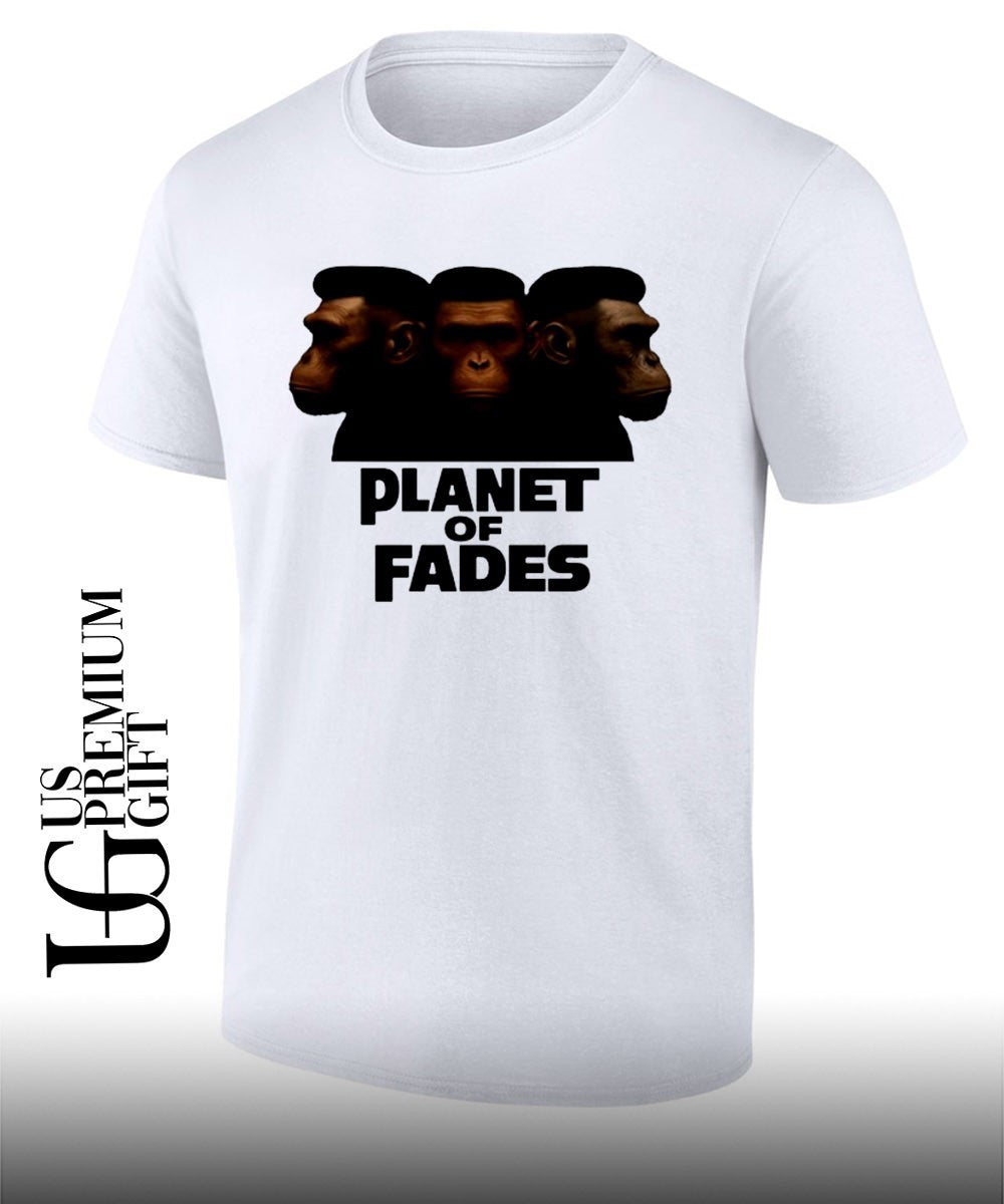 Three Chimpanzees Planet of Fades shirt Unisex T-shirt, Sweatshirt, Hoodie, Long Sleeve Tee - T-Shirt, Sweatshirt, Hoodie
