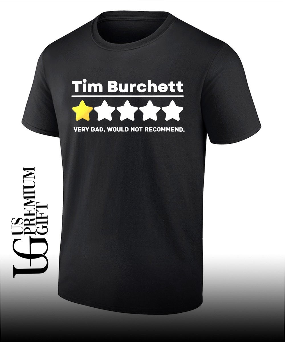 Tim Burchett One Star shirt Unisex T-shirt, Sweatshirt, Hoodie, Long Sleeve Tee - T-Shirt, Sweatshirt, Hoodie