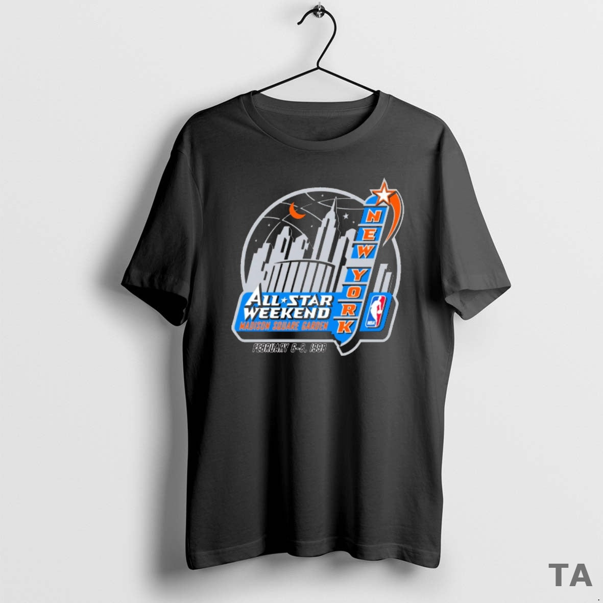 Top All Stars Weekend Madison Square Garden February 6 8 1998 Nba New York Logo T-Shirts, Hoodie, Sweatshirt - T-Shirt, Sweatshirt, Hoodie