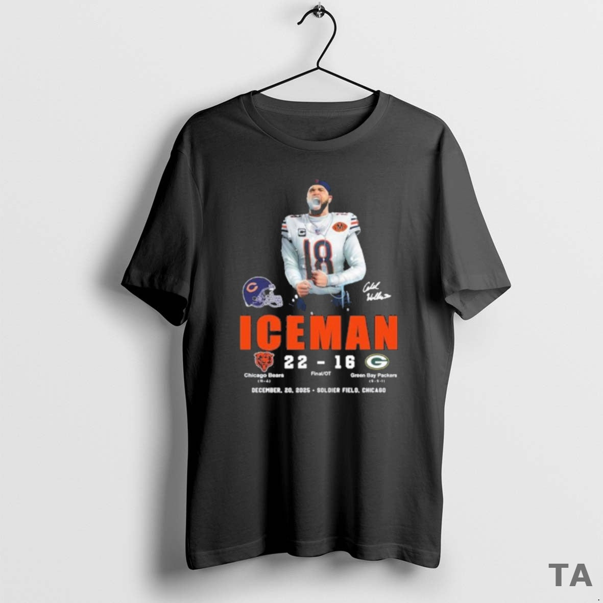 Top Caleb Williams Iceman Bears 22 16 Packers T-Shirts, Hoodie, Sweatshirt - T-Shirt, Sweatshirt, Hoodie