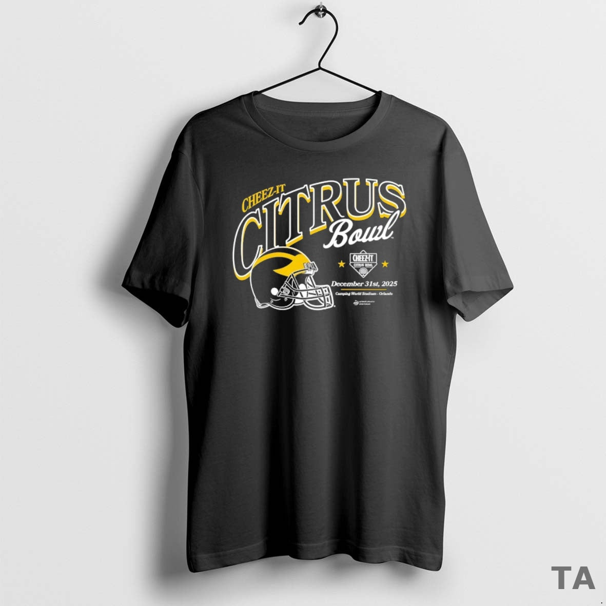 Top Cheez Citrus Bowl 2025 Michigan Wolverines Football Helmet T-Shirts, Hoodie, Sweatshirt - T-Shirt, Sweatshirt, Hoodie