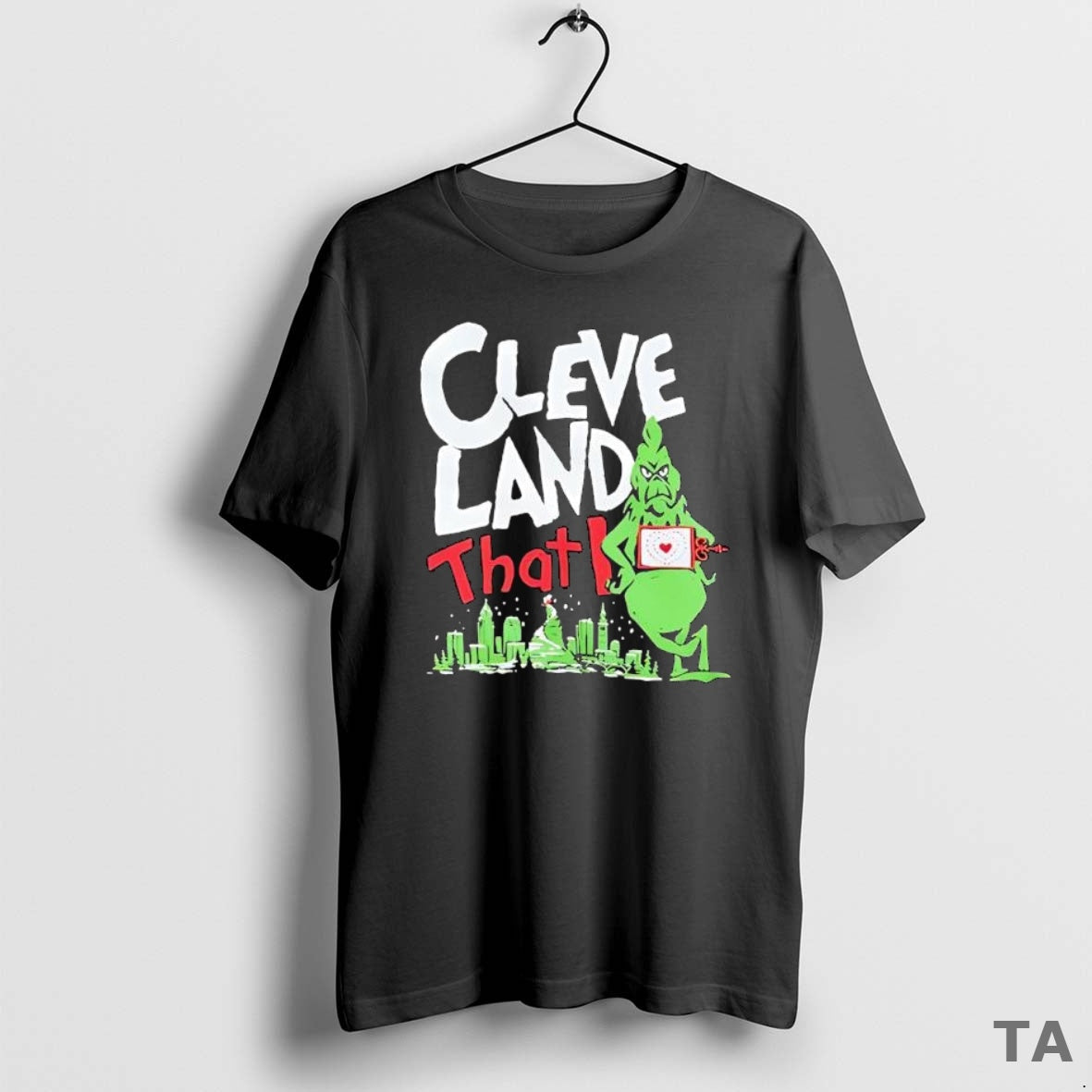 Top Cleveland That I Grinch T-Shirts, Hoodie, Sweatshirt - T-Shirt, Sweatshirt, Hoodie