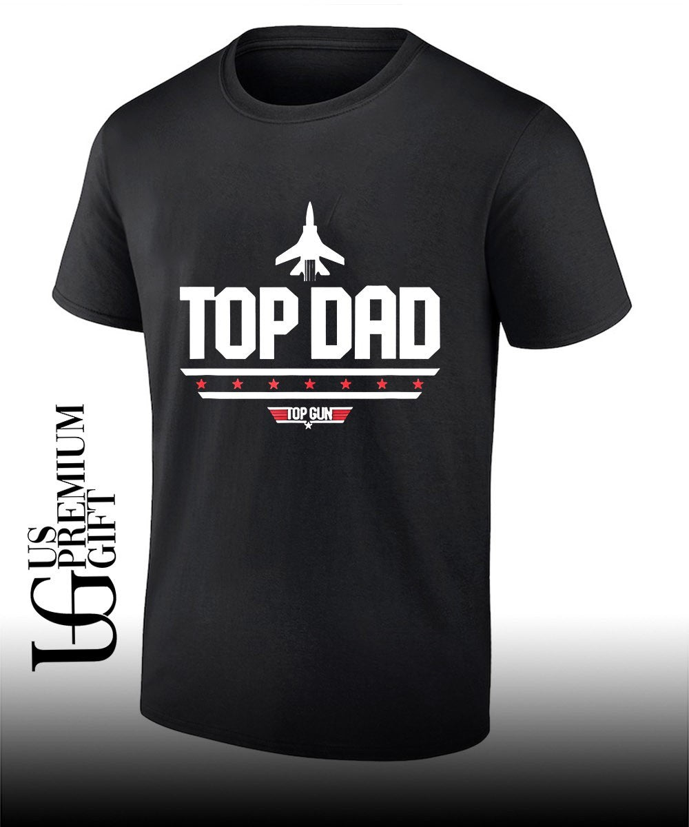 Dad Top Gun logo shirt Unisex T-shirt, Sweatshirt, Hoodie, Long Sleeve Tee - T-Shirt, Sweatshirt, Hoodie