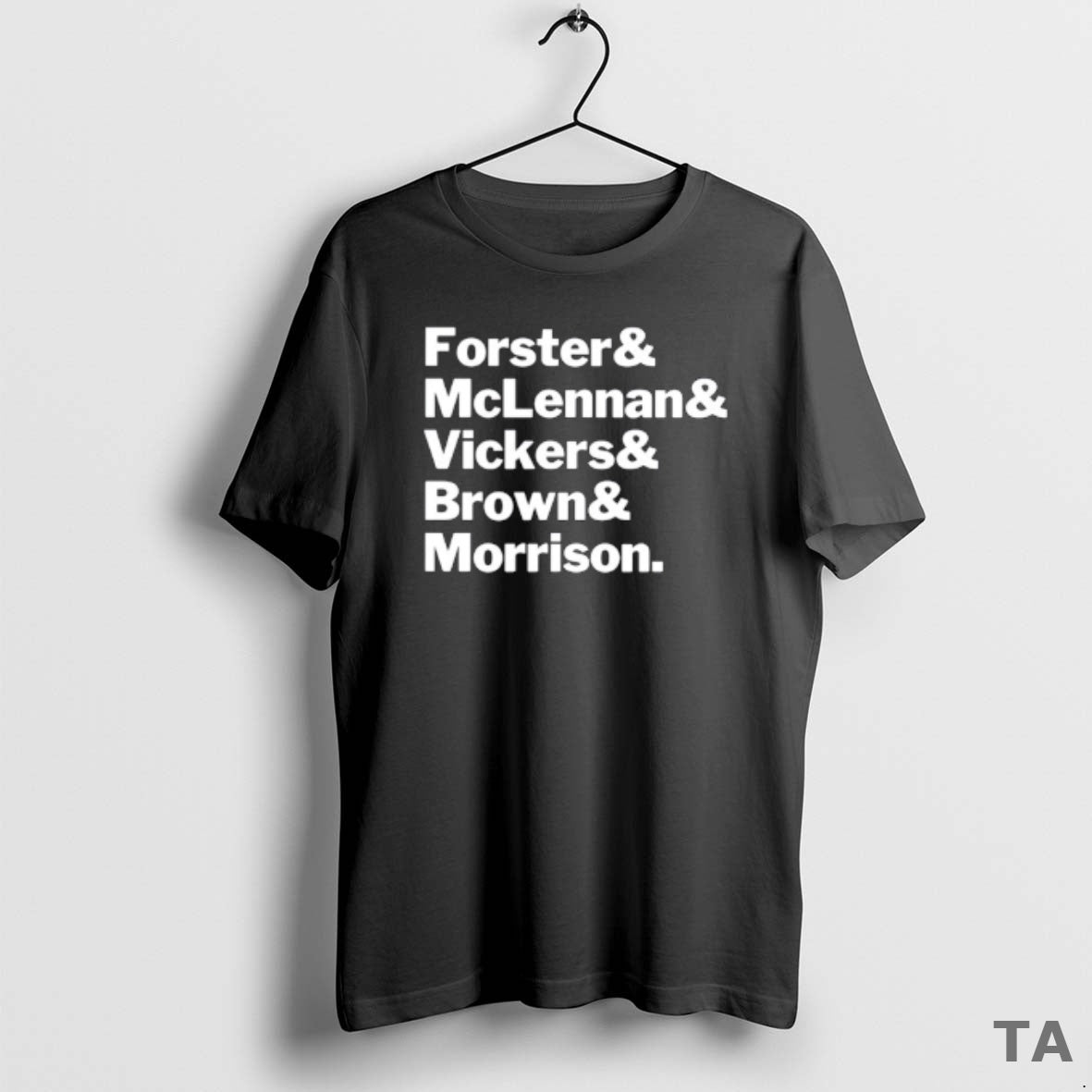 Top Forster Mclennan Vickers Brown Morrison T-Shirts, Hoodie, Sweatshirt - T-Shirt, Sweatshirt, Hoodie