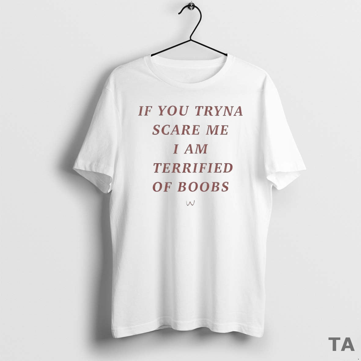 Top If You Tryna Scare Me I Am Terrified Boobs Circle T-Shirts, Hoodie, Sweatshirt - T-Shirt, Sweatshirt, Hoodie