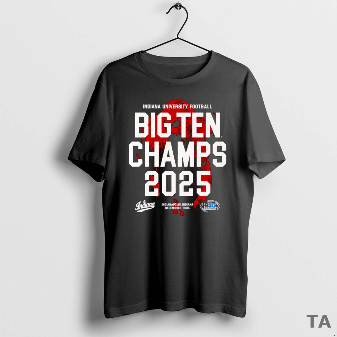Top Indiana 2025 Big Ten Champs Bison T-Shirts, Hoodie, Sweatshirt - T-Shirt, Sweatshirt, Hoodie