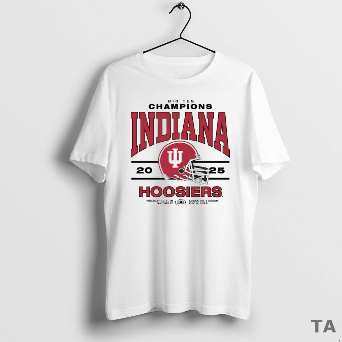 Top Indiana 2025 Big Ten Champs T-Shirts, Hoodie, Sweatshirt - T-Shirt, Sweatshirt, Hoodie