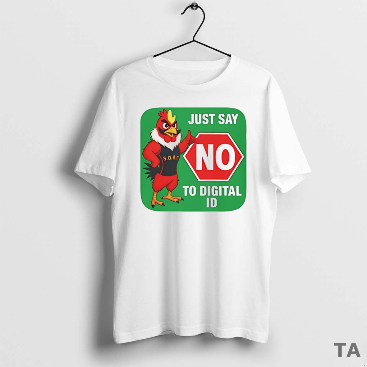 Top Just Say No Digital Id T-Shirts, Hoodie, Sweatshirt - T-Shirt, Sweatshirt, Hoodie