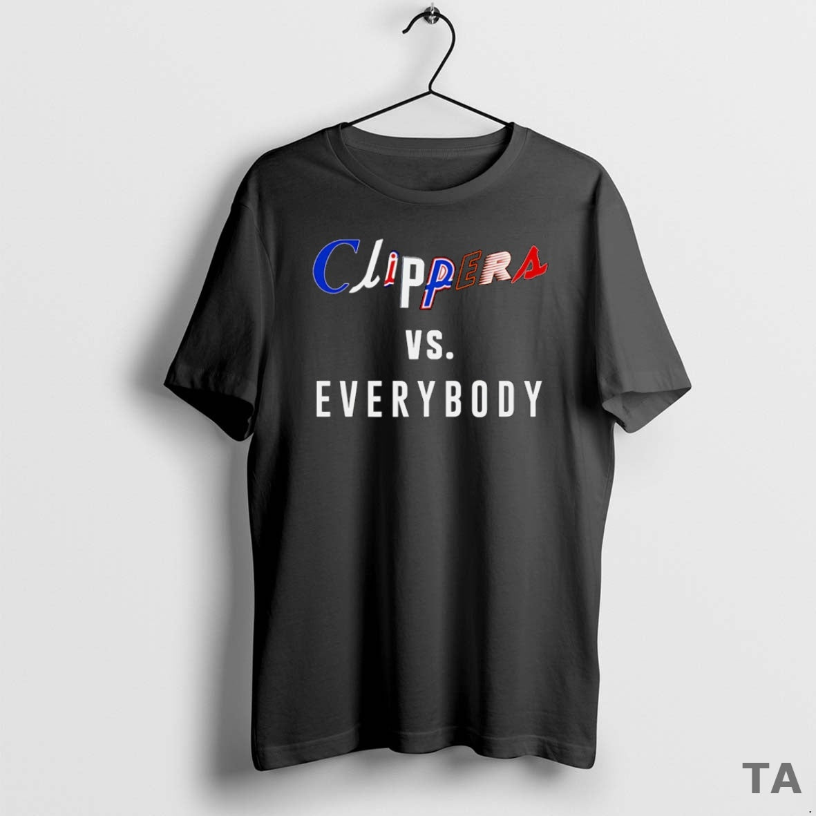 Top La Clippers Vs Everybody T-Shirts, Hoodie, Sweatshirt - T-Shirt, Sweatshirt, Hoodie