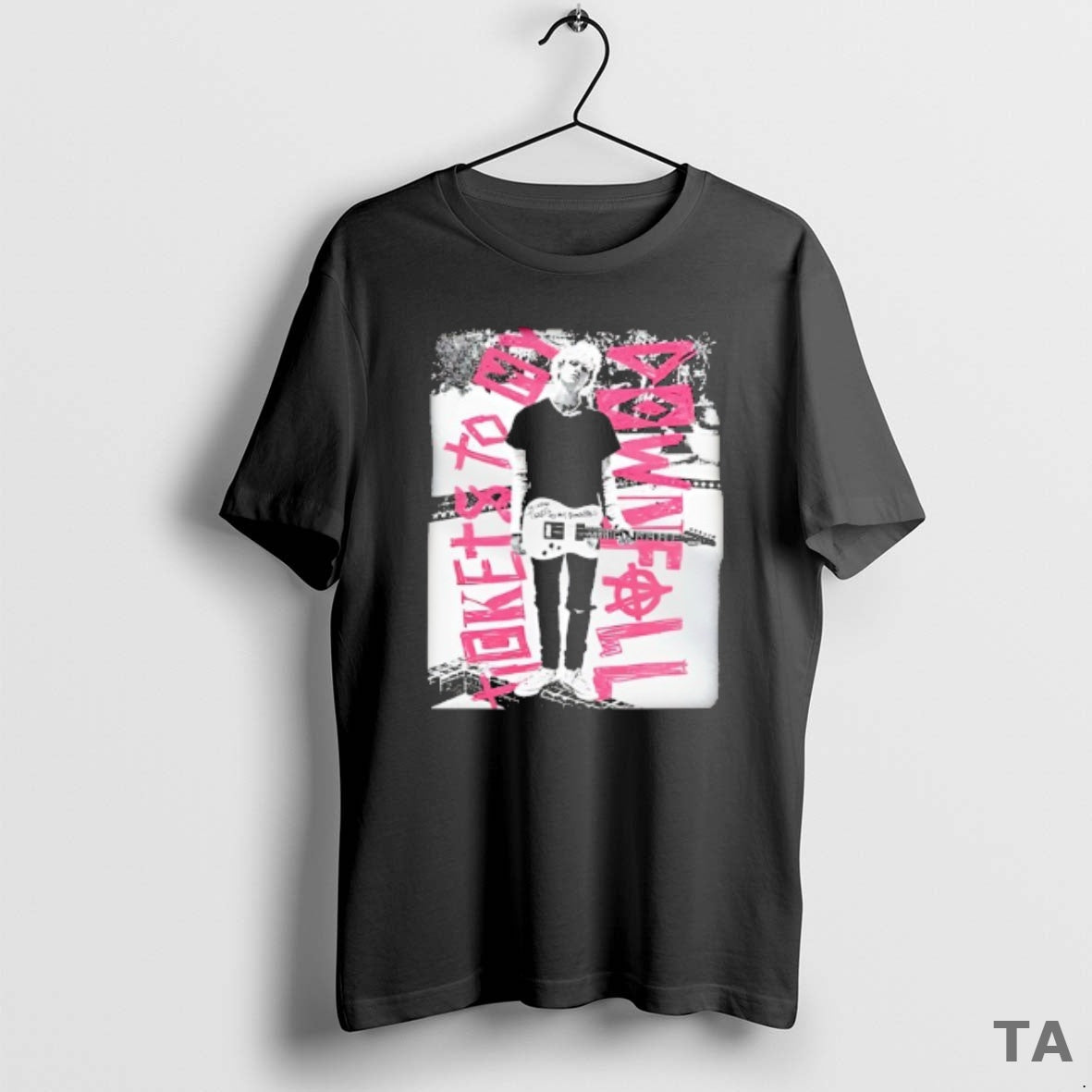 Top Machine Gun Kelly Tickets My Downfall Anniversary Reflective T-Shirts, Hoodie, Sweatshirt - T-Shirt, Sweatshirt, Hoodie
