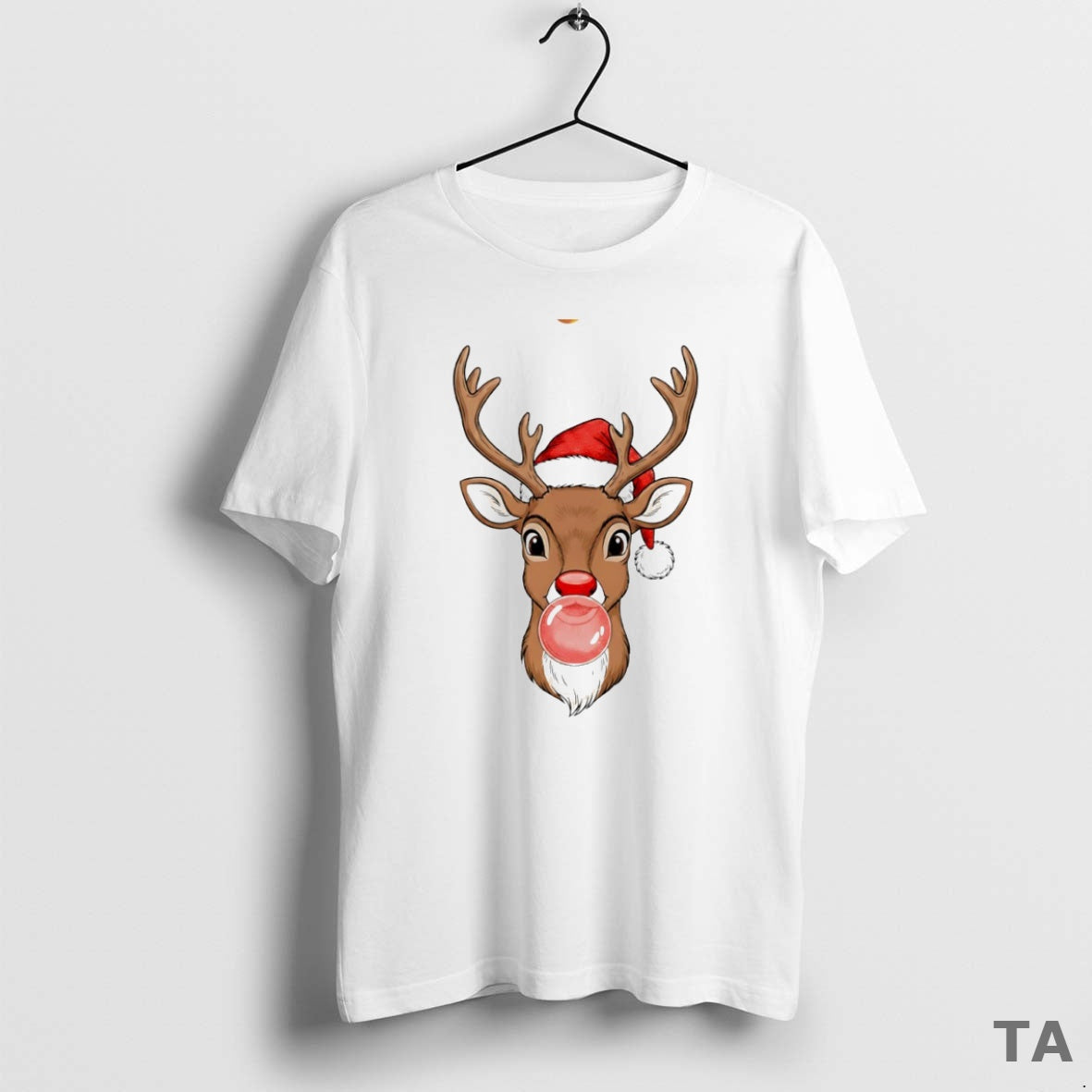 Top Merry Reindeer Bubble Gum Circle T-Shirts, Hoodie, Sweatshirt - T-Shirt, Sweatshirt, Hoodie